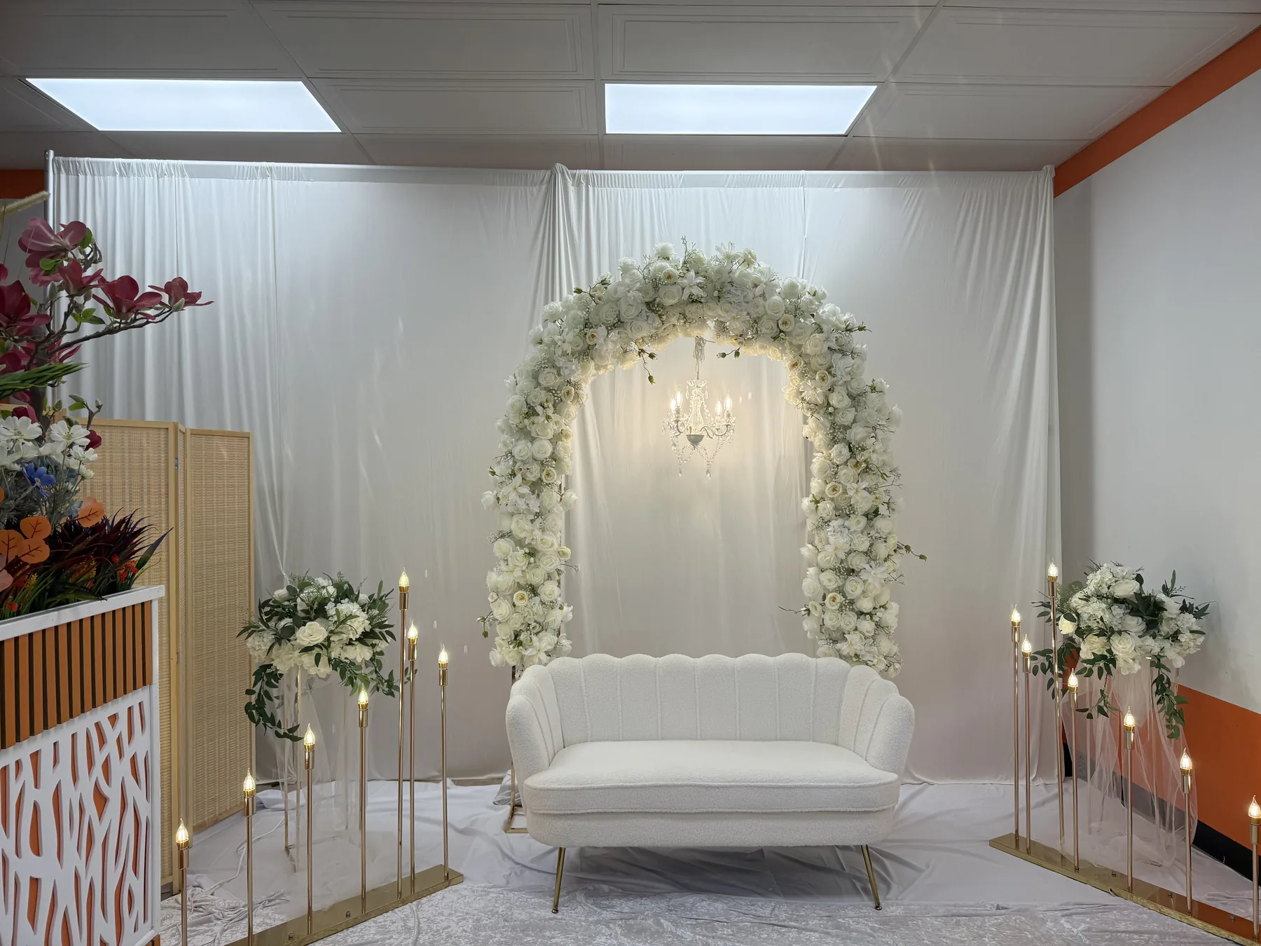 Bengali wedding backdrop in Buffalo NY by WNY Decor