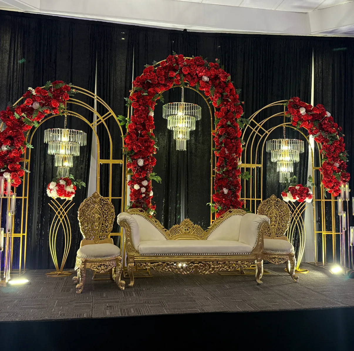Bengali wedding decor in Buffalo NY by WNY Decor